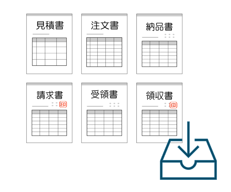 STEP 01
データ・証憑を共有